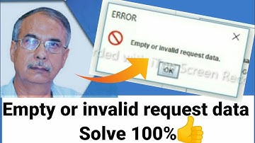 CSC Digipay New Problem Empty or invalid request data Solve 100%