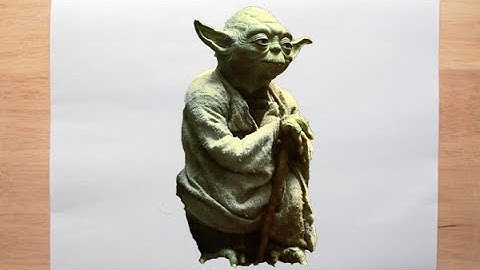 How to draw Yoda | Star Wars [ Very Easy For Beginners
