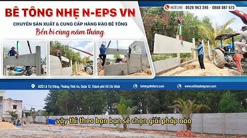 Tấm bê tông siêu nhẹ giá bao nhiêu năm 2024