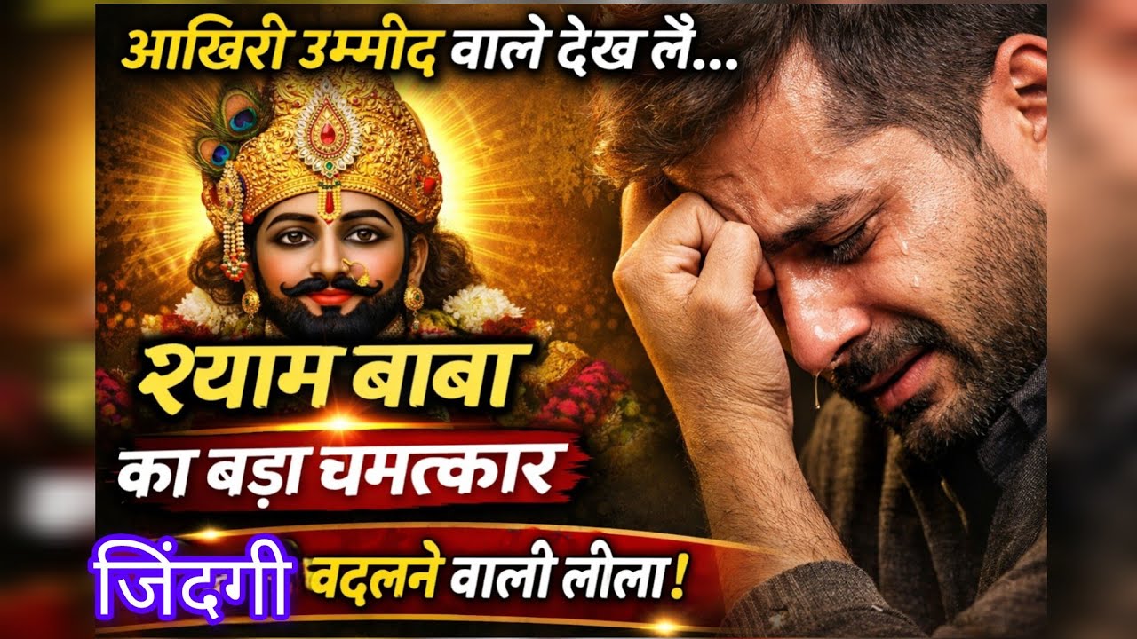 श्याम बाबा की वह लीला जो टूटे विश्वास को फिर से जिंदा कर देती है। श्याम बाबा कथा 
