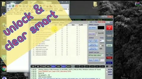 فك باسورد الهارد ديسك وعلاج الاسمارت | HDD UNLOCK & clear password