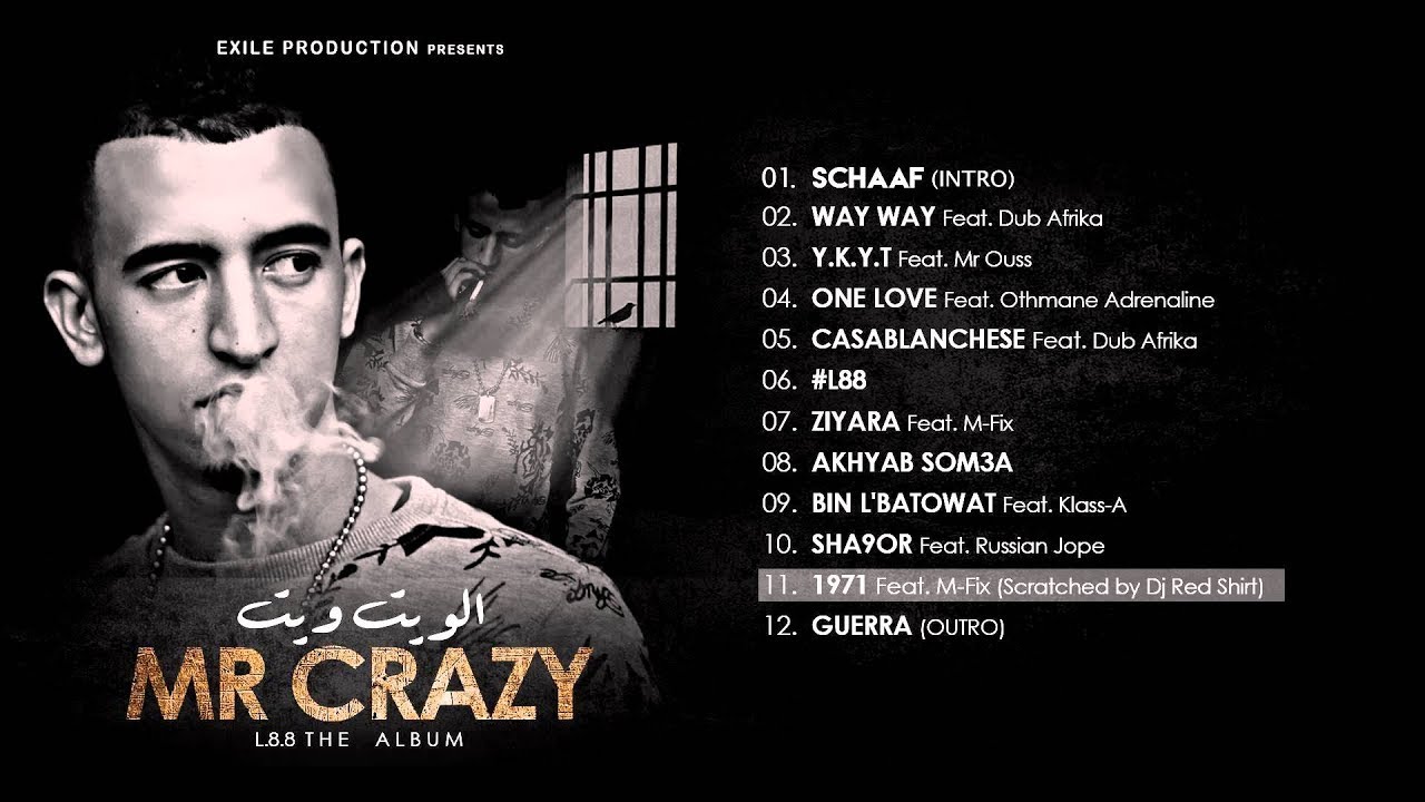 Watch 11. MR CRAZY - 1971 - Feat M-Fix [ ALBUM L88 2015 ] on YouTube