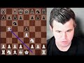 Magnus shows how to play the ruy lopez opening