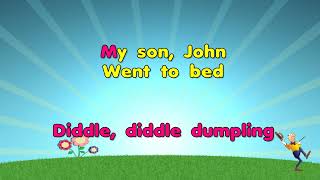 Diddle Diddle Dumpling - Nursery Rhyme (KARAOKE)