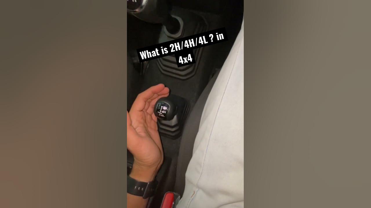 como-usar-el-4x4-2h-4h-4low-youtube