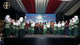 ANTHEM AND MARCH OF MA'ARIF NU SANTRI BY THE STUDENTS OF TPQ AL AMIN WRINGINTELU screenshot 3
