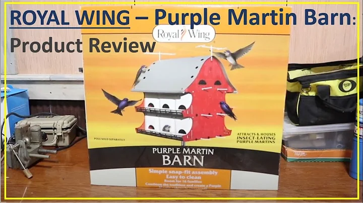 TNT #109:  Royal Wing Purple Martin Barn (House) -...