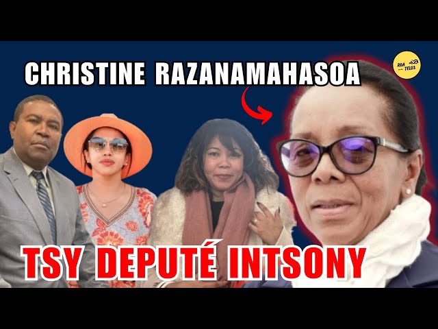 NESORIN'NY HCC TSY HO DÉPUTÉ INTSONY I PAN Rtoa CHRISTINE RAZANAMAHASOA class=