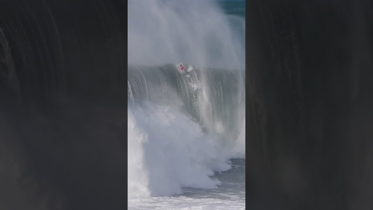 Made our heart rate spike #bigwaves #rescue #jetski #wipeout