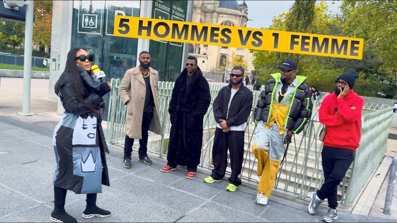 5 Hommes vs 1 influenceuse : Carine Mokonzi | Édition Congo