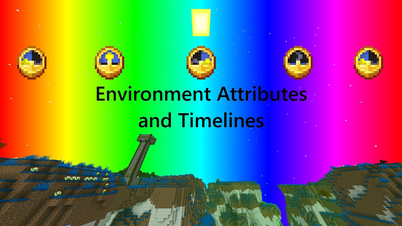 Environment Attributes and Timelines (Minecraft Java edition data pack ...