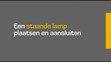 Lightpro - 12 volt staande lamp installeren