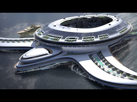 Pangeos The Terayacht: Saudi Arabia $8 billion Floating City Mega Project That Look Like A Turtle