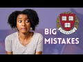 The biggest mistakes i made at harvard college    ahsante bean  ahsante the artist