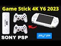 Testando Jogos de PSP no Novo Game Stick 4K Y6 128GB e Mostrando Lista