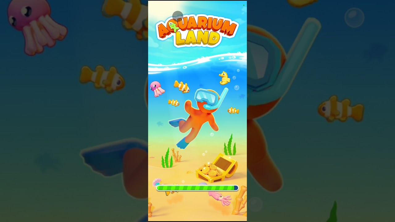 Aquarium Land тест новой игры часть 1!