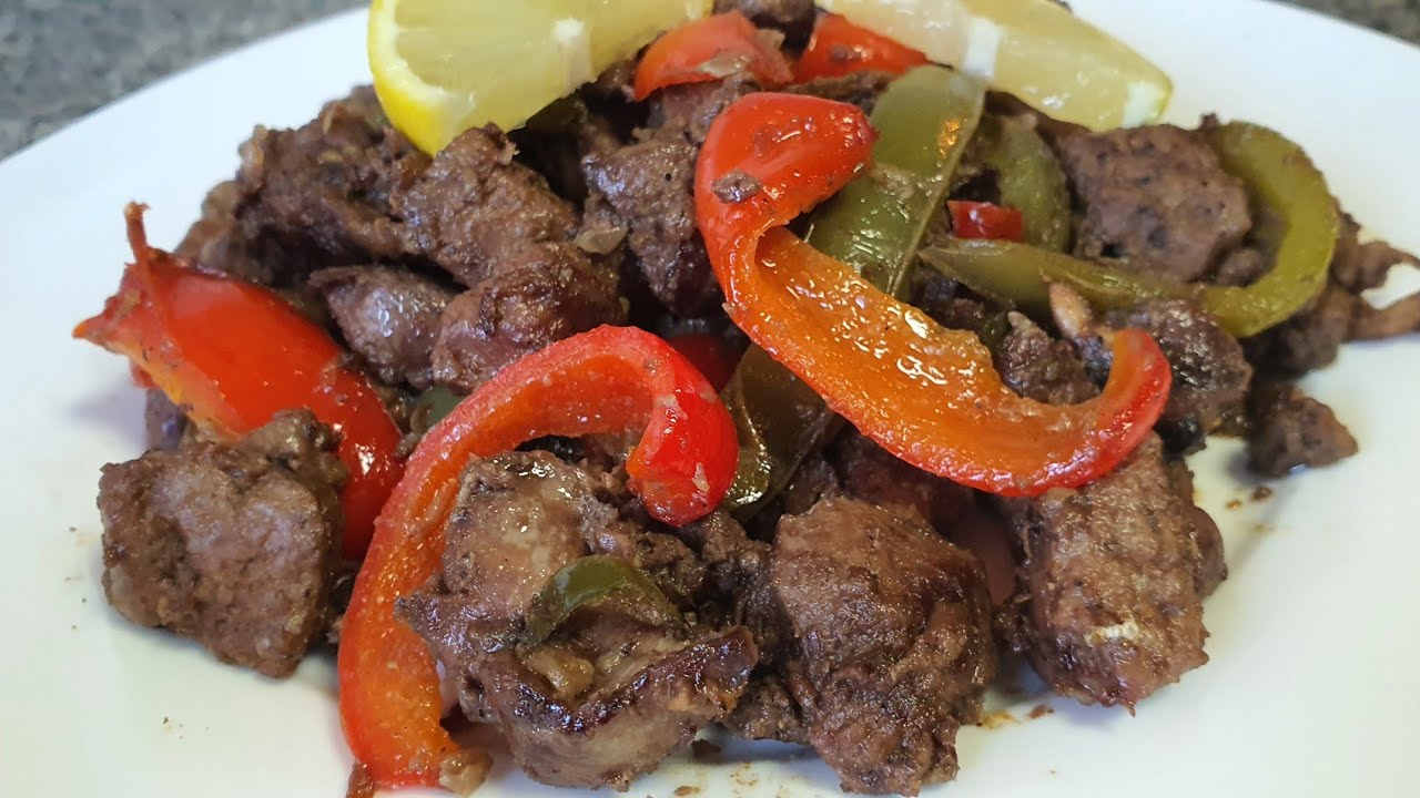 Chicken Liver Egyptian Recipe Kibda كبده دجاج Youtube