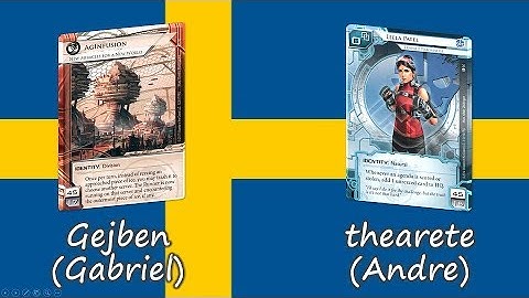 Netrunner SWEDISH GRUDGE MATCH! gejben