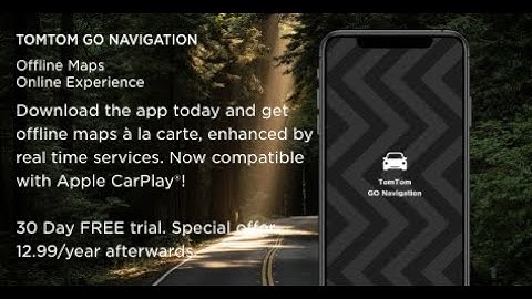 DrivingTestRoute.com - Tomtom Go App login and view example GPX file