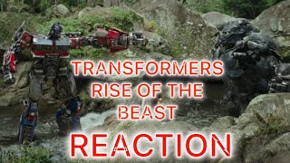 Transformers Rise Of The Beast Trailer - Reaction