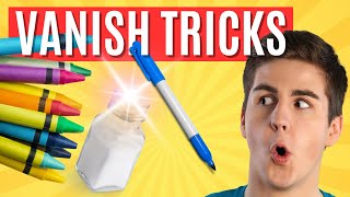 VANISH EVERYDAY OBJECTS AT HOME! Easy Magic Tricks You Can Do #easymagictrick