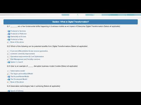 Digital 101 | Tech Mahindra digital 101 Exam Answer Latest | Pass