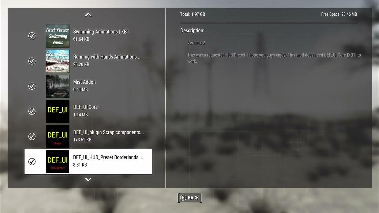 Fallout 4 Load order dump. Xbox one YouTube