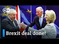 EU & UK strike last-minute Brexit trade deal | DW News