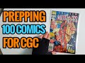 Preparing My Massive 100 Comics Submission to CGC | 1st Appearances | Price Variants | Keys