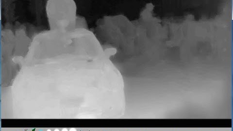 Depth map from stereo pair.