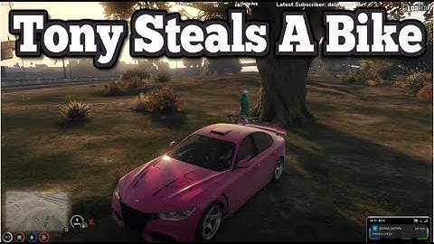 Tony Steals A Bike | No-Pixel 3.1