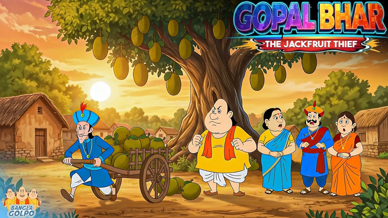 কাঁঠাল কেলেঙ্কারি! 🍈😱 | গোপাল বনাম মন্ত্রী | গোপাল কি ধরতে পারবে মন্ত্রীকে? | Bangla Golpo