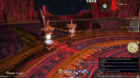 FINAL FANTASY XIV Solo 510 Samurai Vs Second Coil Turn 4 (T9) Nael Deus Darnus