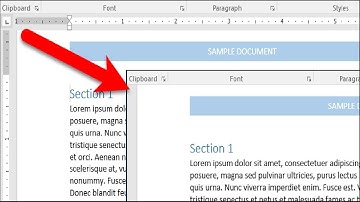 How to Show and Hide the Rulers in Microsoft Word