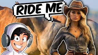 Horse Girl Wanted To Ride Me!
