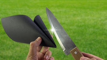 Razor Sharp! Sharpen a Knife in 3 Minutes With This Method