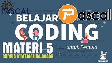 Video Pembelajaran SMA TIK || Materi 5 Turbo Pascal Android - Rumus Matematika Dasar
