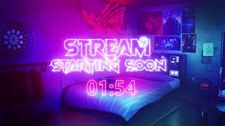 Stream Starting Soon Template No Copyright 100% | Stream Starting Intro Template | Free Template