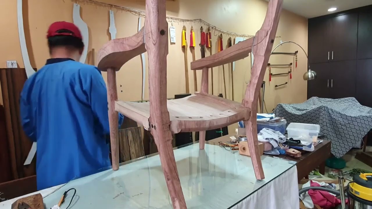 A Sam Maloof Inspired Rocker