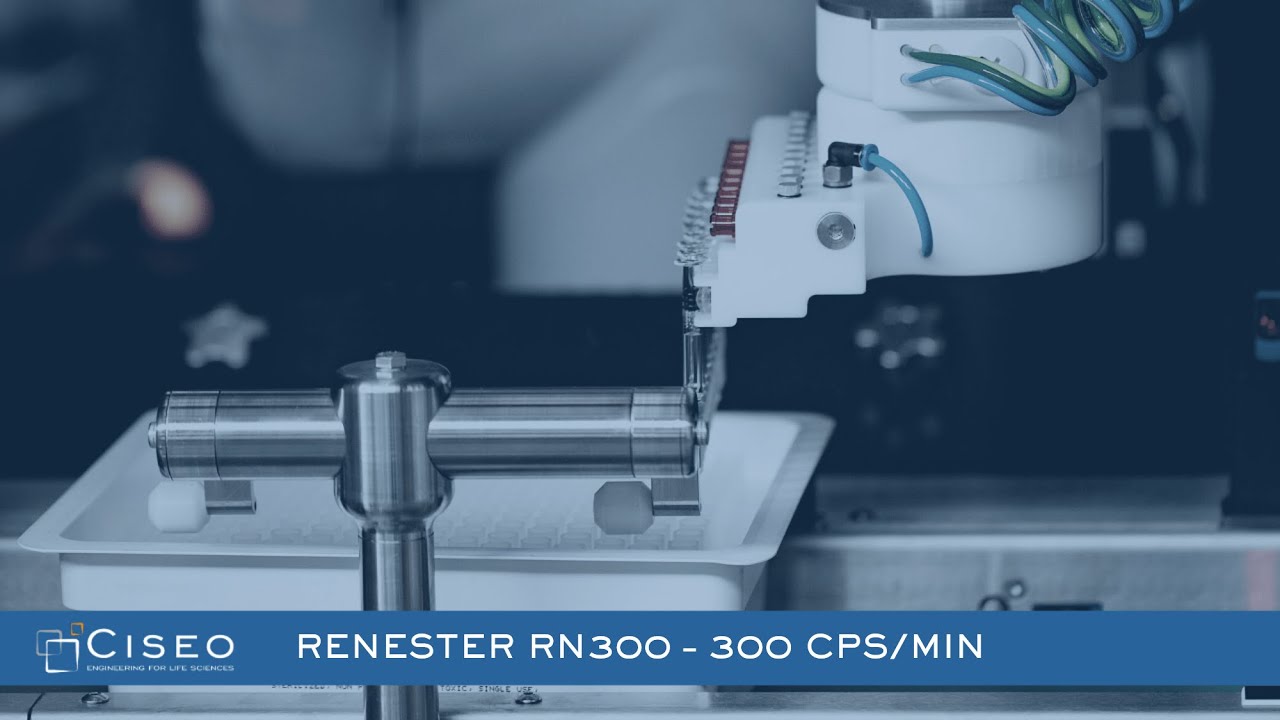 Renester RN300 - 300 syringes per minut - YouTube