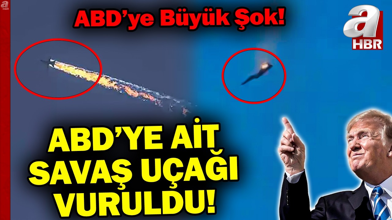 ABD'ye Şokta... Kuveyt'te ABD'ye Ait Savaş Uçağı Vuruldu! | A Haber