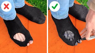 GENIUS FEET HACKS || Nailed It or Failed It?