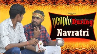 People During Navratrijai Mata Dinavratri Specialdeepanshu Sharma