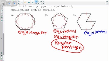 8.1 Classifying Polygons