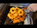 김영철도 다녀간 힙지로 인기 폭발 공구모양? 도넛 / rolled cheese donuts & hot dog - Korean street food