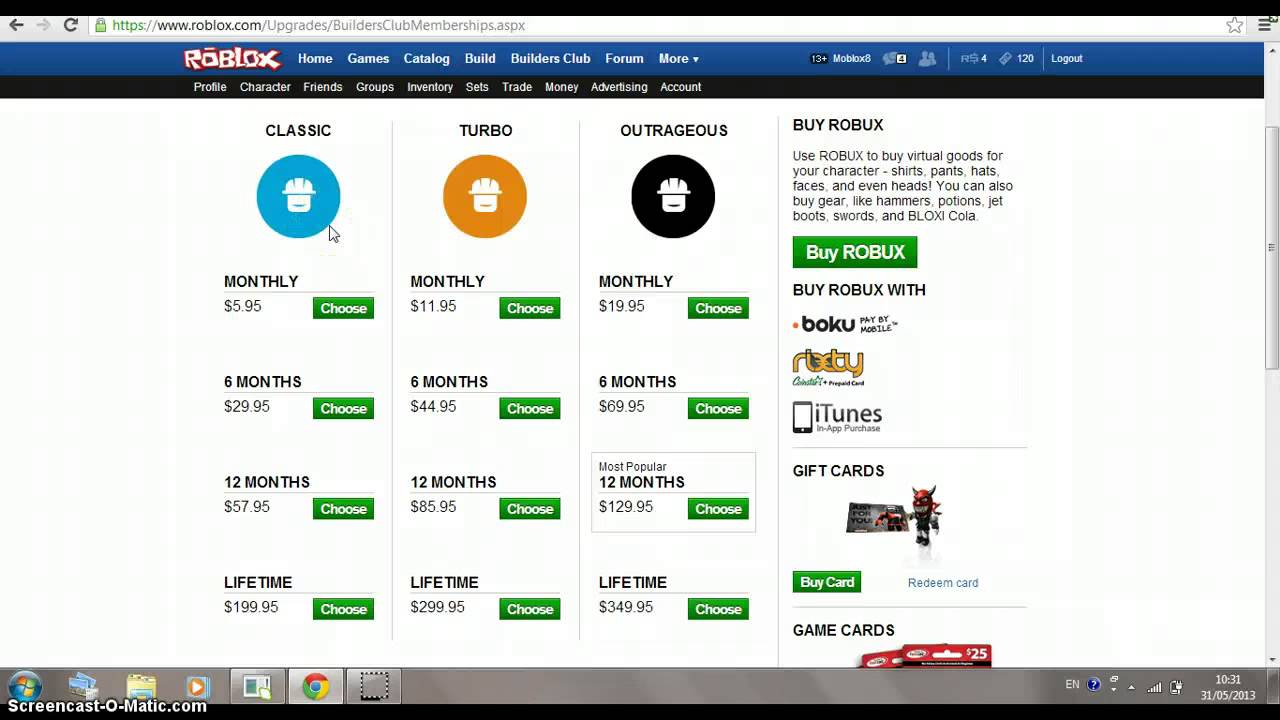 Roblox How To Get Free Any Bc Updated 2015 - 