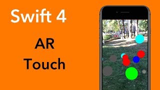 ARKit Touch- User interaction with touch (Swift 4   Xcode 9.0)