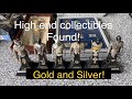 Silver and GOLD collectibles at an estate sale! Look what I found today!