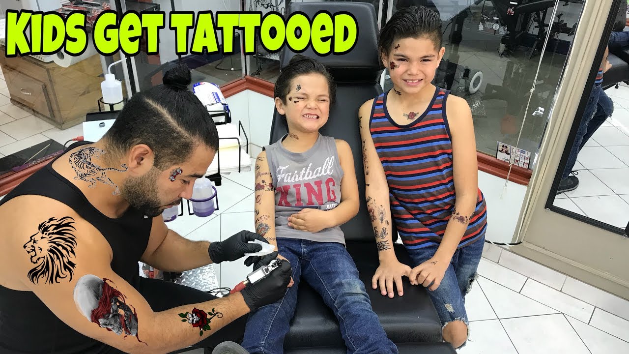 ДЕТИ СДЕЛАЛИ ТАТУИРОВКУ!! РАЗЫГРАЛИ МАМУ | Семья Лито и Мэддокса