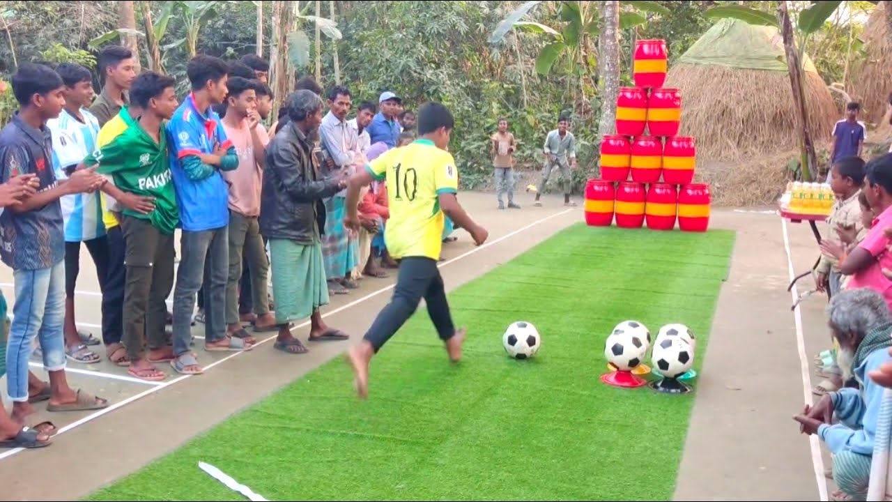 Невероятная игра-соревнование футбол против барабанов..🔥🏃‍♂️